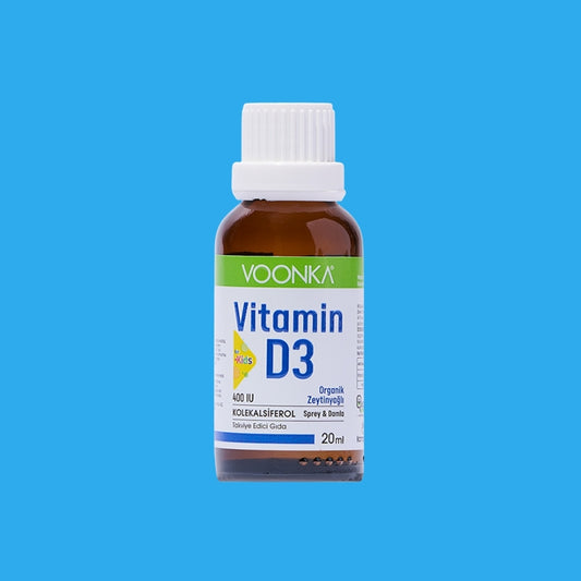Voonka Vitamina D3 pentru copii - Spray sau picături